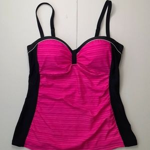 Free Country Pink Tankini Top